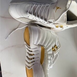 Air Jordan 12 OVO White Gold Drake Retro Sz 8 Men Rare Premium Jordan XII NEW